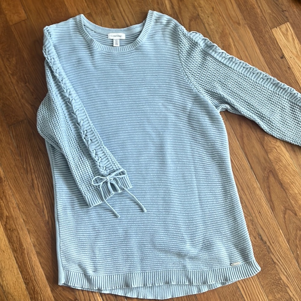 Baby Blue Calvin Klein Sweater